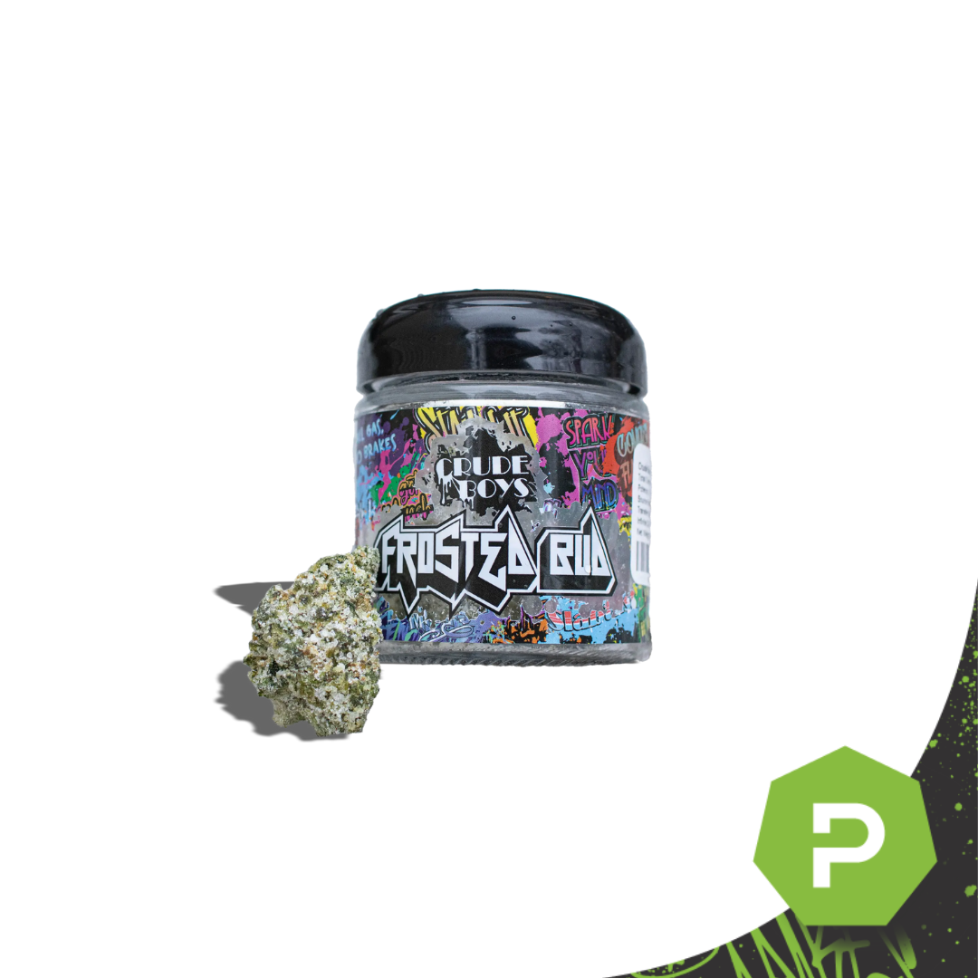 Photograph of product: Crude Boys Frosted Flower | Zkittles - 3.5g