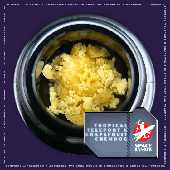 Photograph of product: Space Ranger l Tropical Teleport x HeirHeads Crumble l 1g