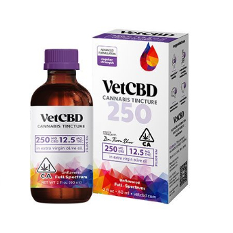 Photograph of product: REGULAR STRENGTH TINCTURE 20:1 - 2OZ (250MG CBD/12.5MG TH-oui)