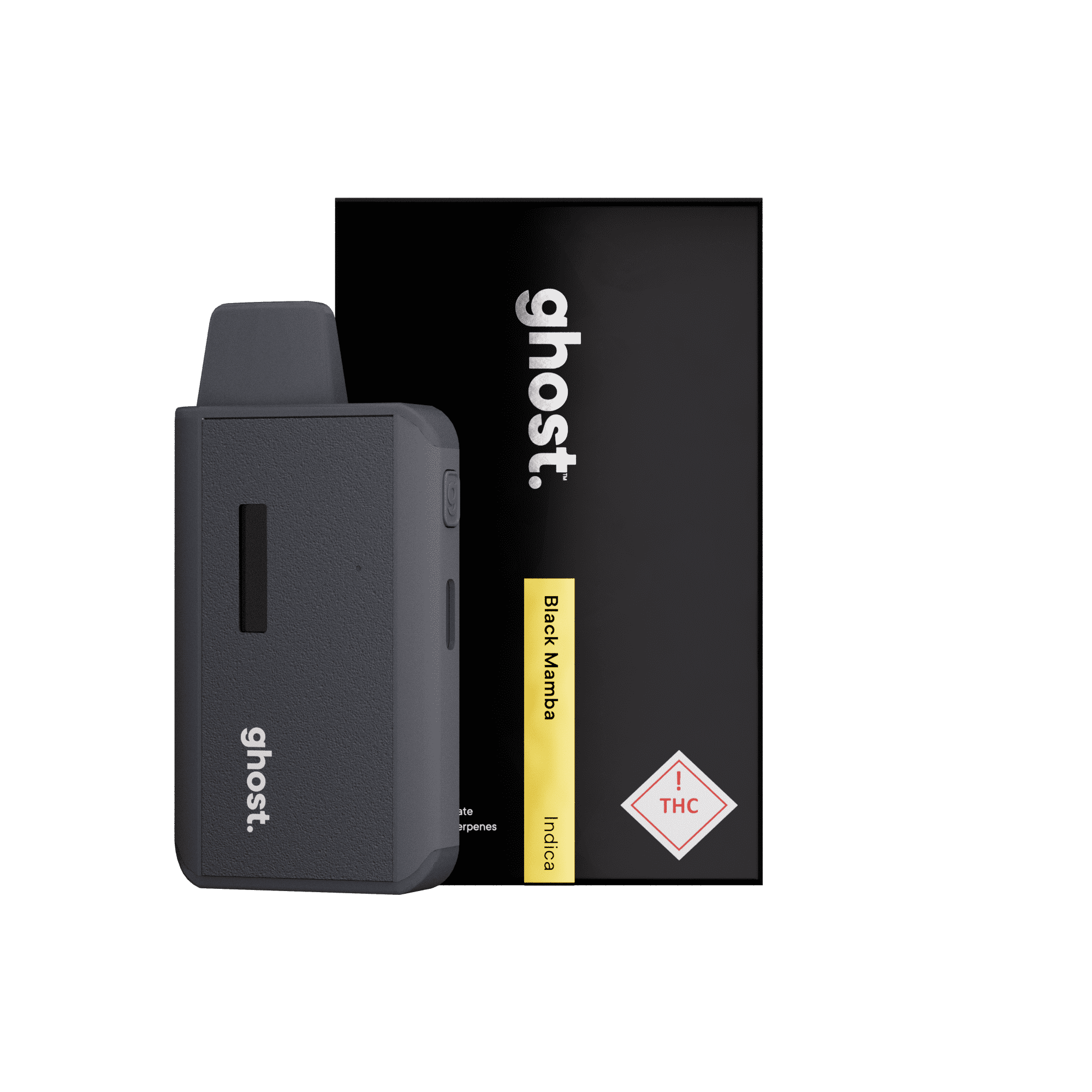 Photograph of Product: Ghost | 2g Cart | Black Mamba | Indica
