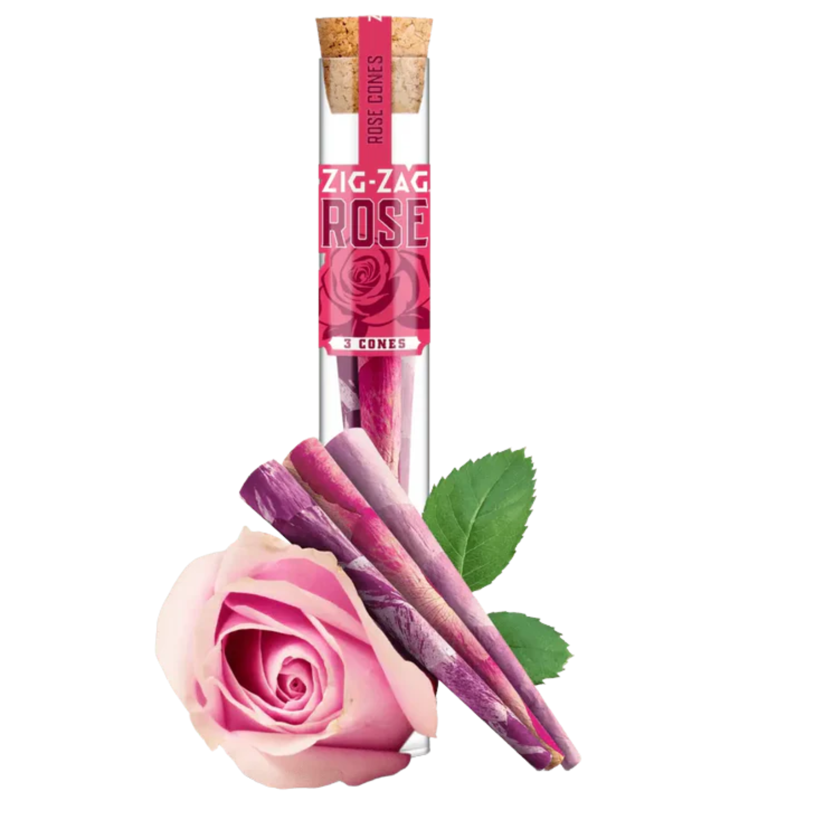 Photograph of product: ZIG ZAG | Accessory | Rose Cones | 3pk