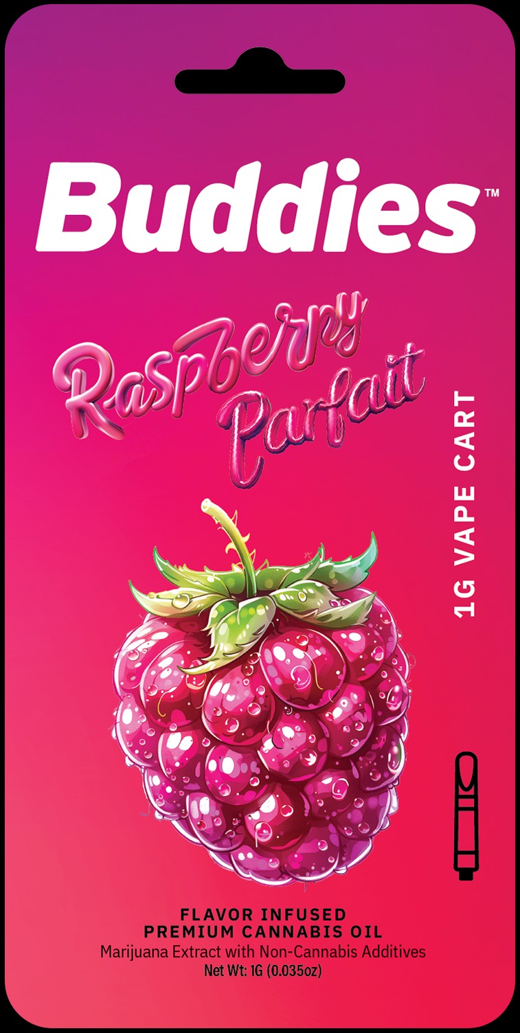 Photograph of product: Flavored Cart | Raspberry Parfait | 1g