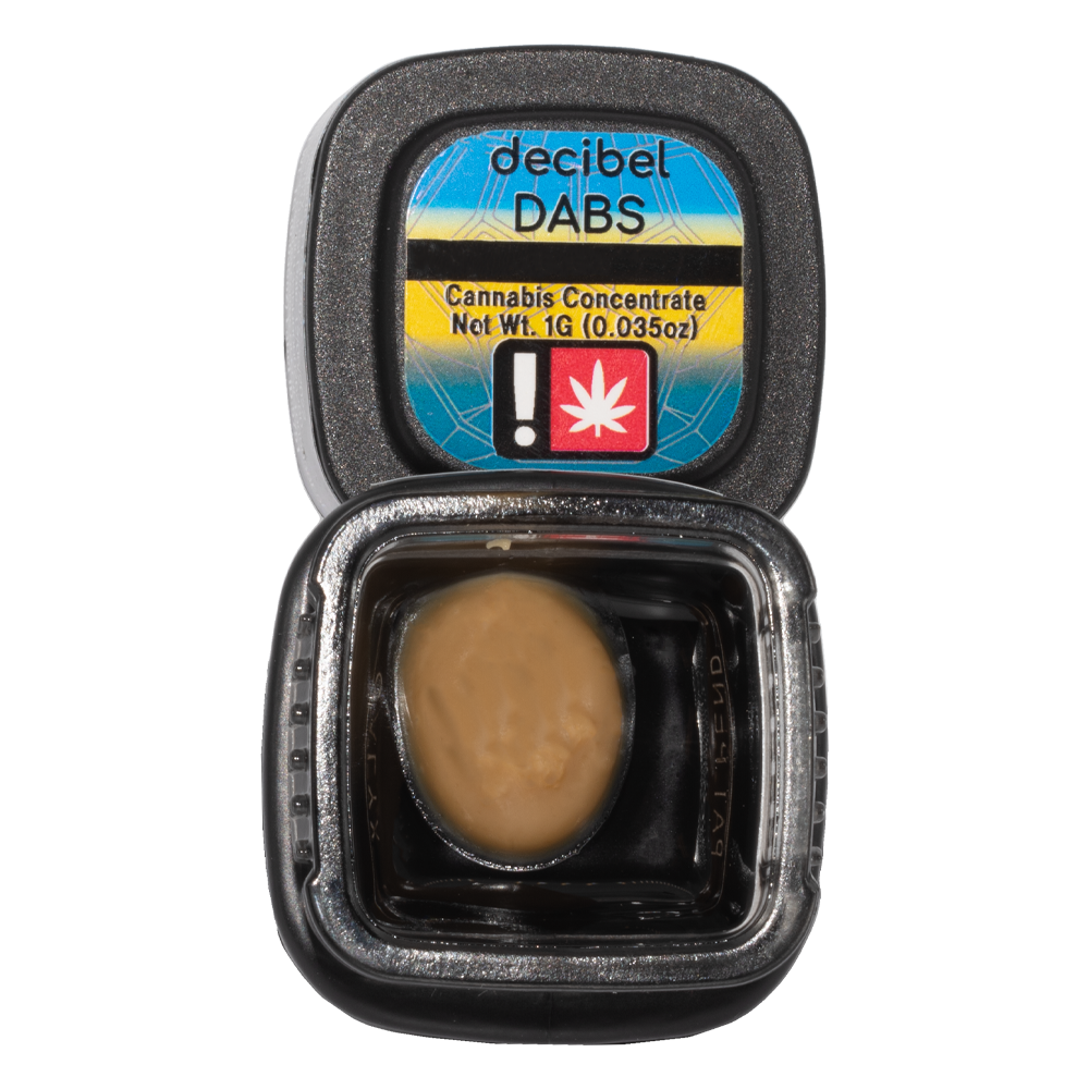 Photograph of product: Live Rosin Dabs - Hybrid - 1g - Mega Rntz