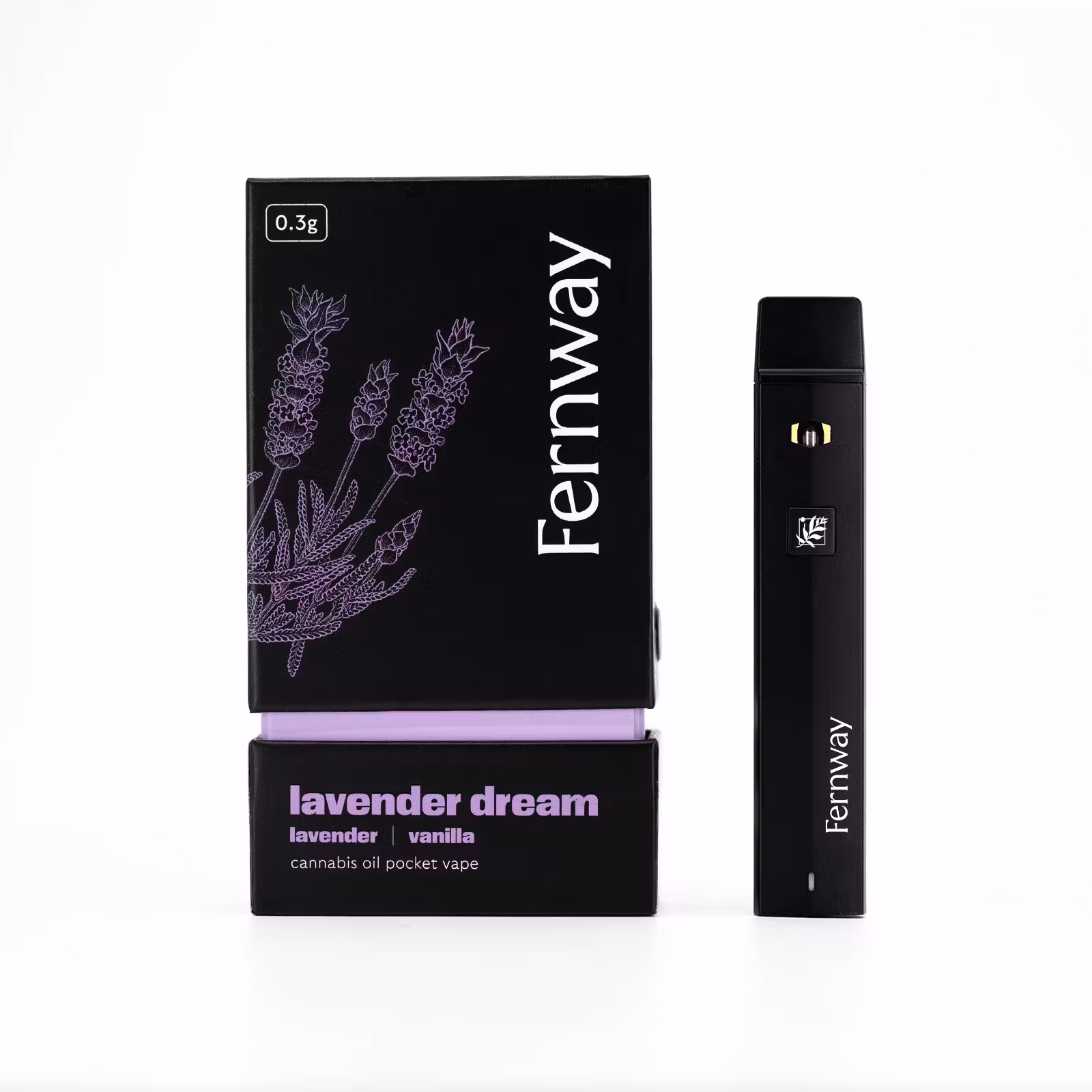 Photograph of product: Lavender Dream | 0.3g | Disposable Vape
