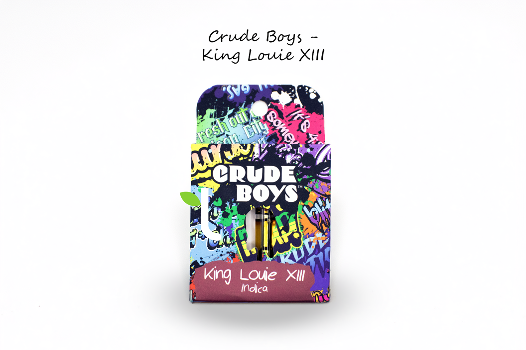 Photograph of product: Crude Boys | King Louie XIII | 1G Vape (Oui'd)