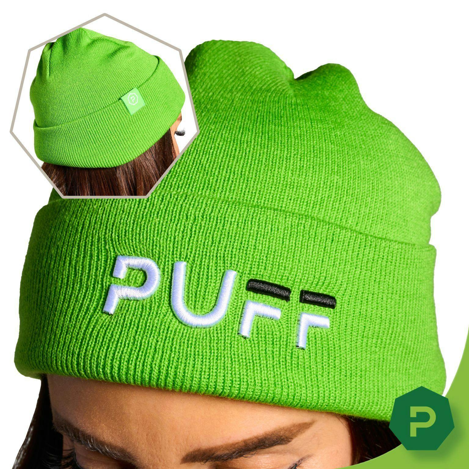 Photograph of product: Puff | Beanie (Green)