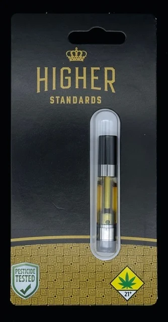 Photograph of product: Higher Standards - Durban Poison (S) - Vape - 510 - LR 1g