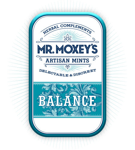 Photograph of product: Mr Moxey's Mints | Balance 1:1 Peppermint