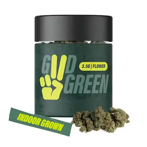 Photograph of product: Good Green | GMO Cookies | 4.06% terps - 3.5g