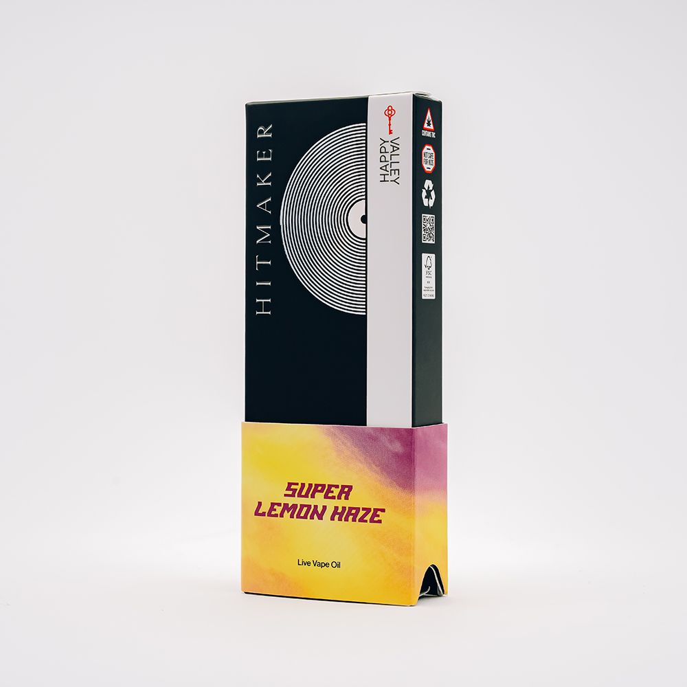 Photograph of product: Hitmaker Disposable Vape .5g - Super Lemon Haze