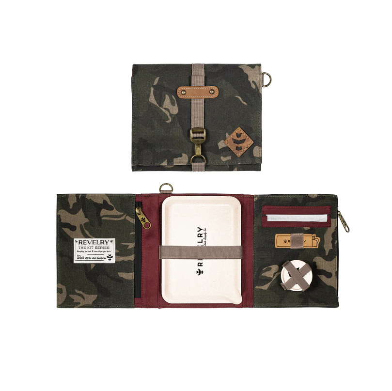 Photograph of product: The Rolling Kit Smell Proof Camo Rolling Tray