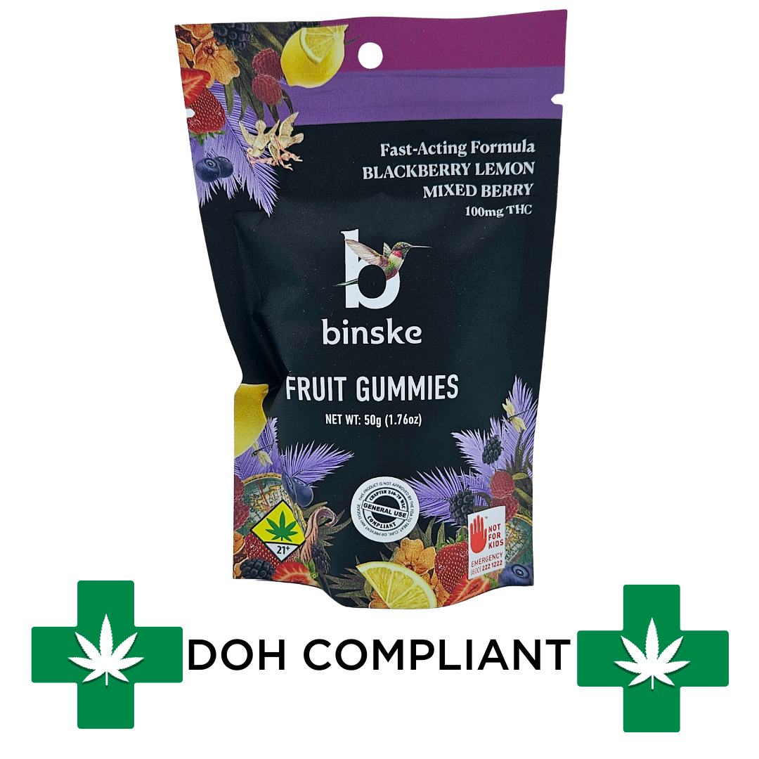 Photograph of product: Binske Fruit Chew Blackberry Lemon - (DOH)
