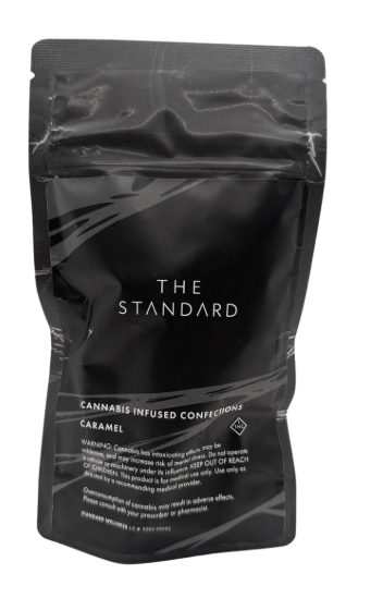 Photograph of product: Caramels | 9mg - 10 Count