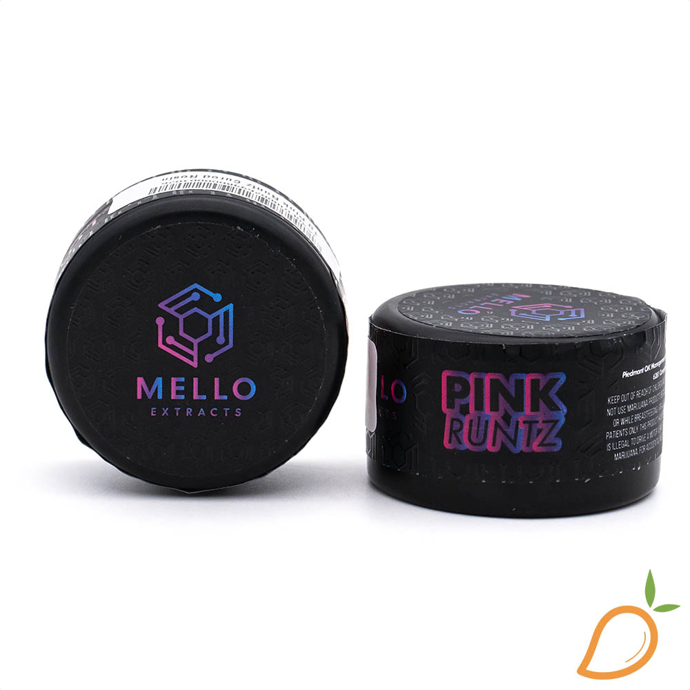 Photograph of Product: 1g Pink Runtz Cured Resin Mello Extracts