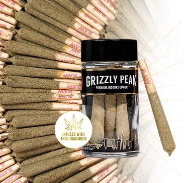 Photograph of product: Oui'd BONES 0.7G 5 PACK INFUSED PREROLLS