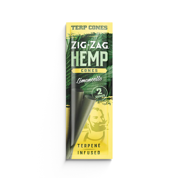 Photograph of product: ZIG-ZAG  Limoncello Hemp Cones