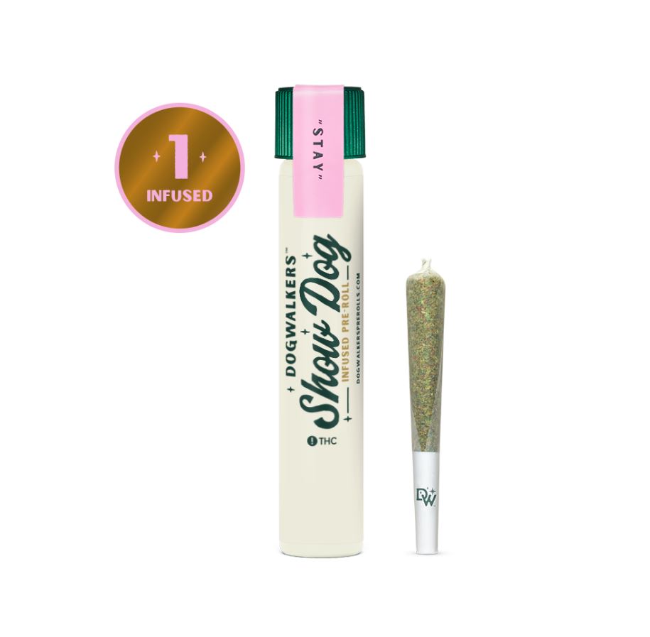 Photograph of Product: Animal Face 'Show Dog' Crumble Infused Pre-Roll | 1g