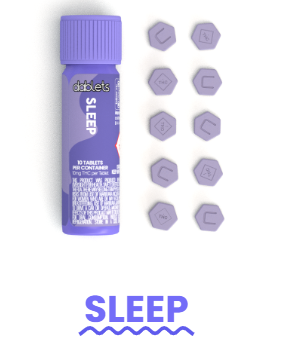 Photograph of product: Sleep (I) - 100mg Dablets - Sesh