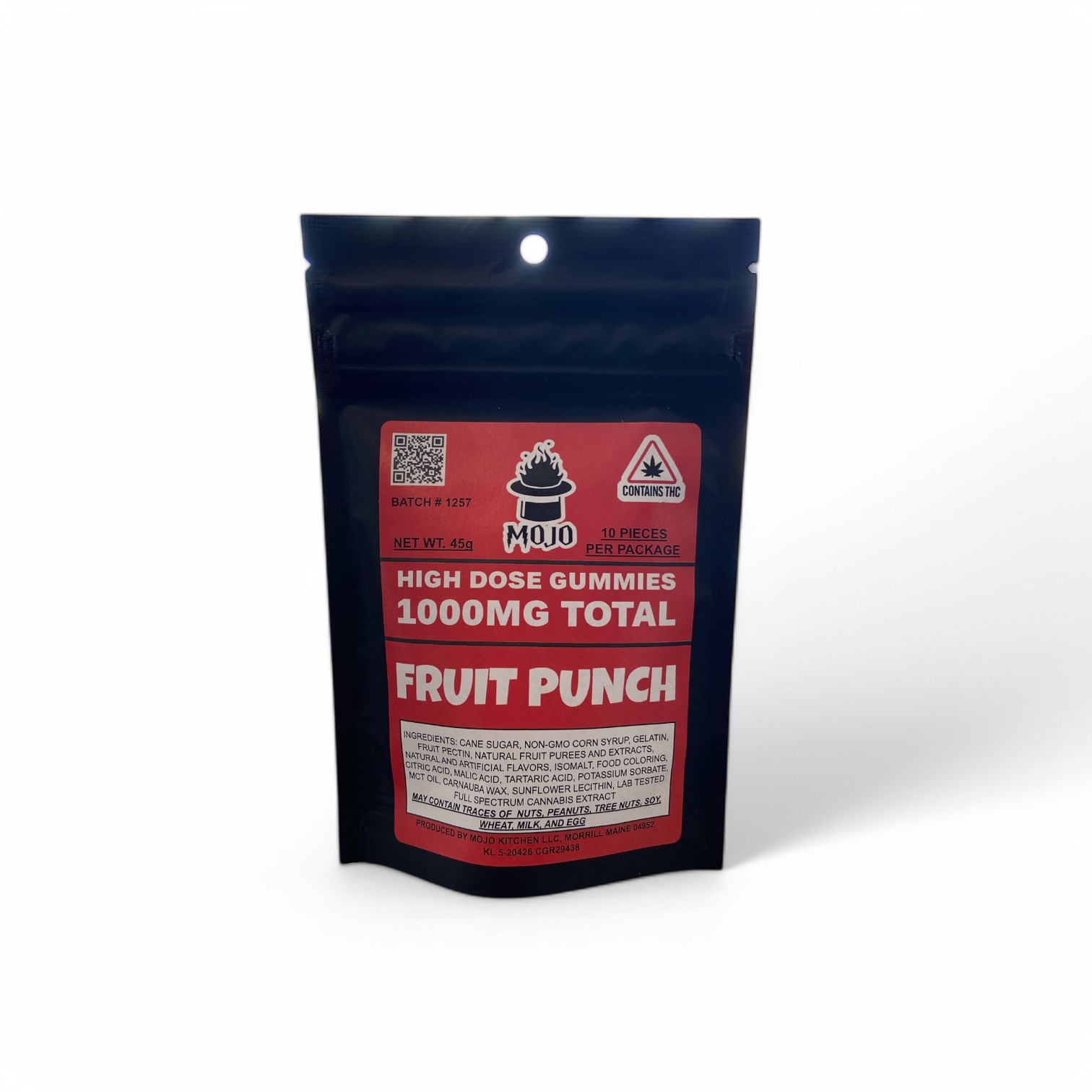 Photograph of product: Mojo High Dose Gummies
