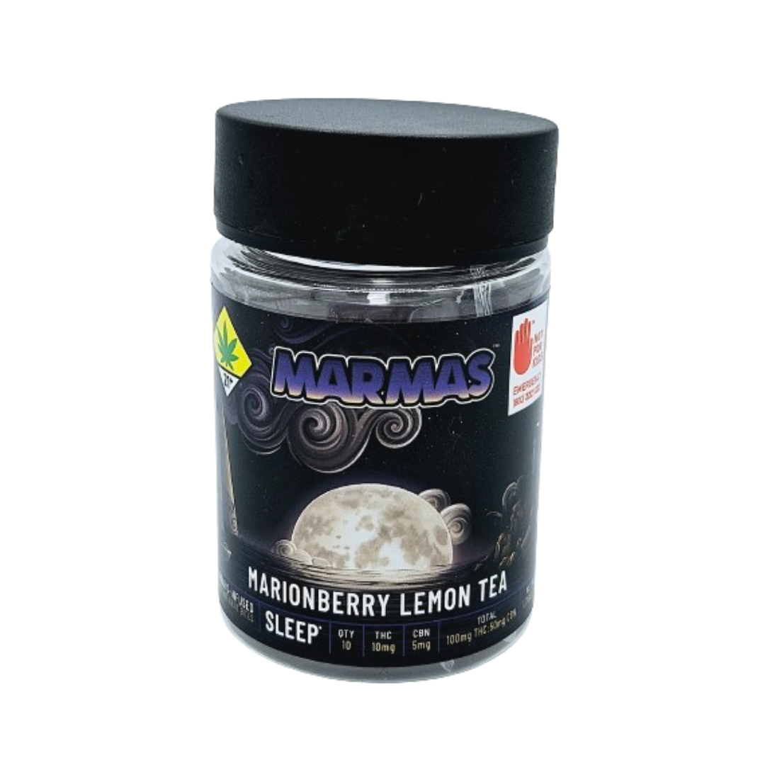 Photograph of product: Marionberry Lemon Tea CBN Fruit Chews | 10pk