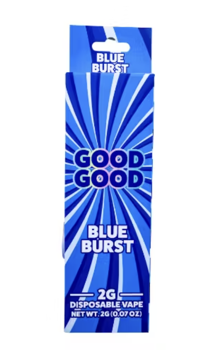 Photograph of product: Good Good | Blue Burst Disposable Vape