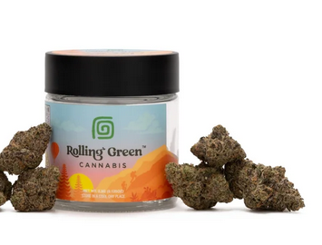 Photograph of product: Armaretto Mintz Flower | Hybrid | Rolling Green - 3.5g