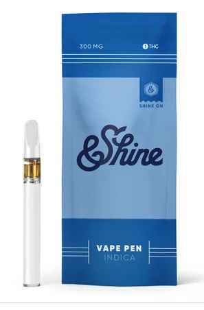 Photograph of product: &Shine Mango .3g Disp Vape