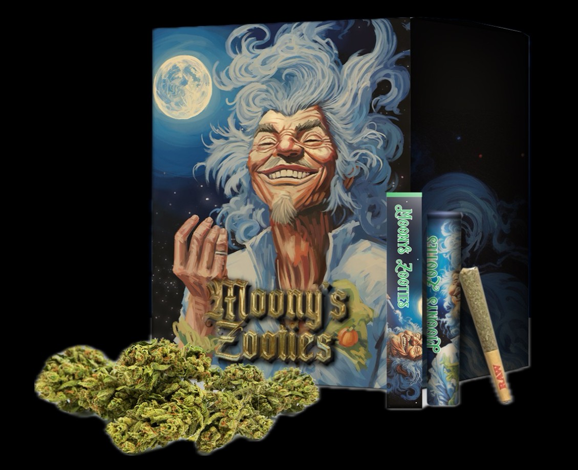 Photograph of product: Moonys Zooties | Kush Mintz | 2pk | Pre-Rolls