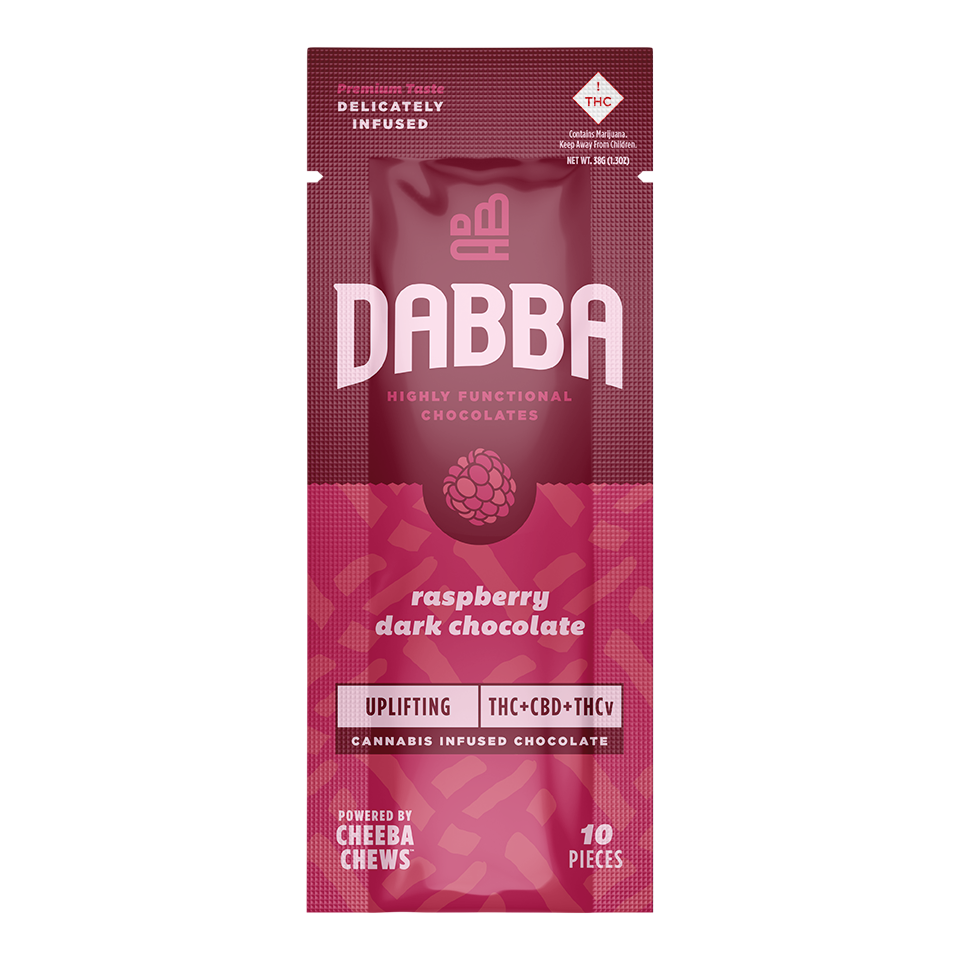 Photograph of product: Dabba Raspberry Dark UPLIFT