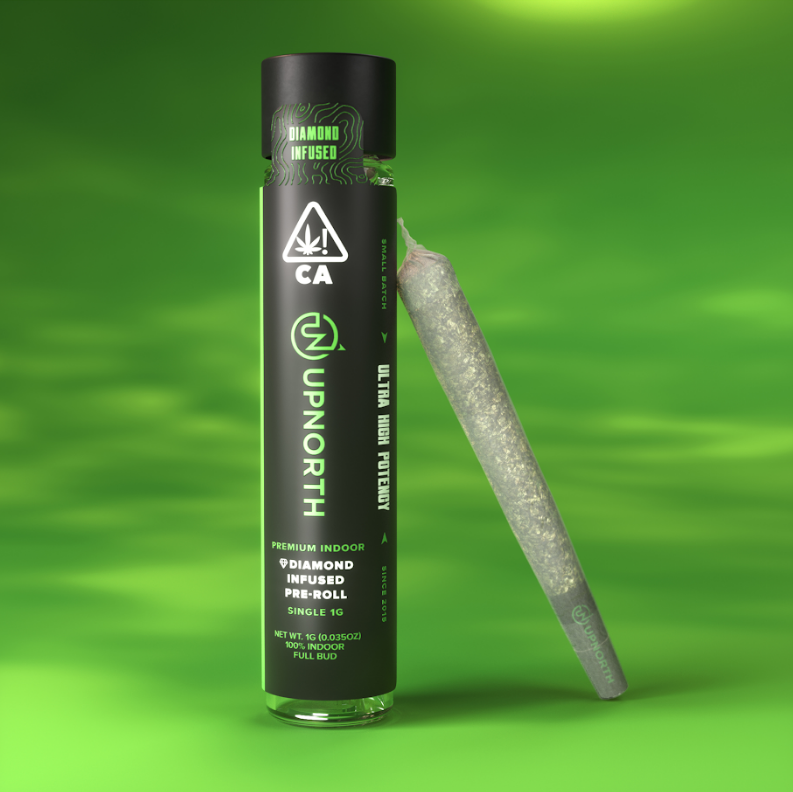 Photograph of product: STRAWBERRY COUGH 1G INFUSED PREROLL