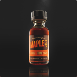 Photograph of product: HIGH PEAKS | SYRUP | MAPLE SYRUP | 10MG