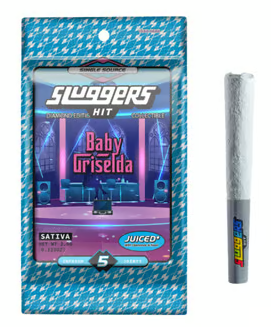 Photograph of product: Sluggers | Baby Griselda Infused Pre-Roll 5 Pack | 3.5g