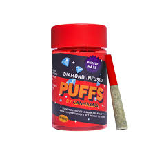Photograph of product: Cannabals | Diamond-Infused Pre-Roll Purple Haze | 7-Pack