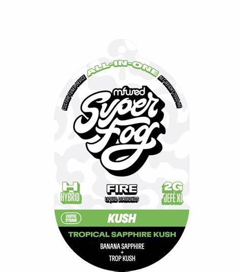 Photograph of product: Super Fog Fire Live Diamonds Fatso All-In-One 2g