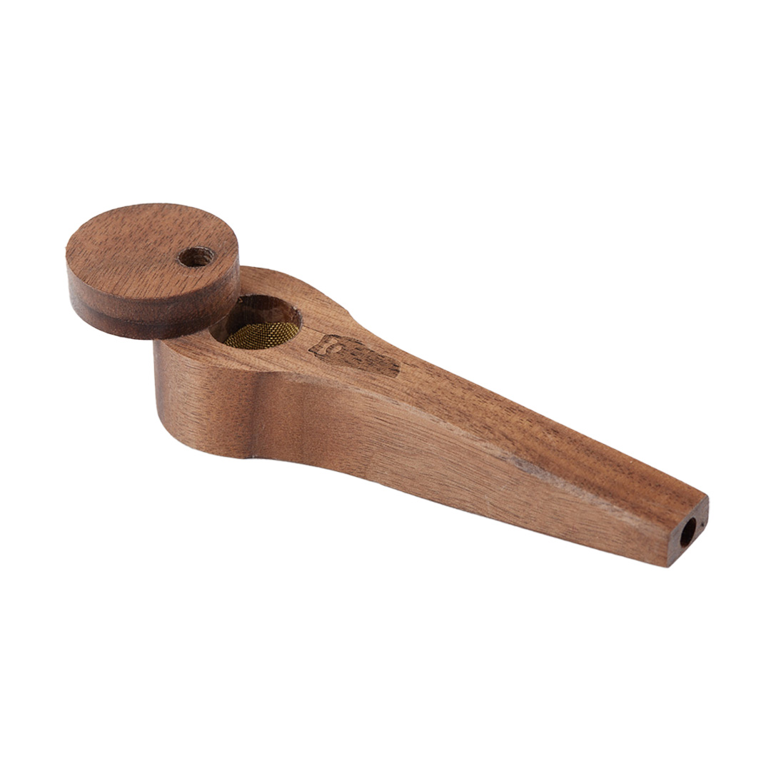 Photograph of product: Bearded | Exotic Pipe With Lid | Walnut