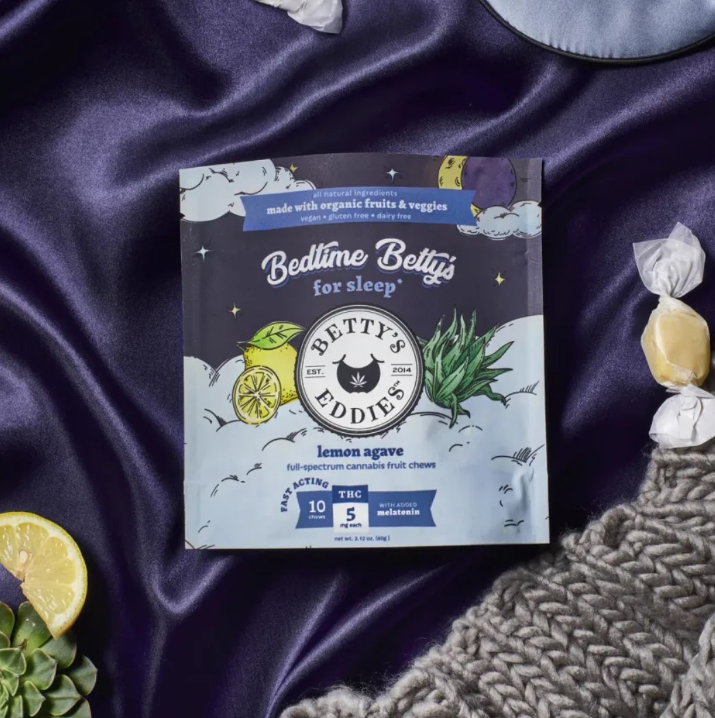 Photograph of product: Bedtime Betty's Lemon Agave Fruit Chews | 10pk
