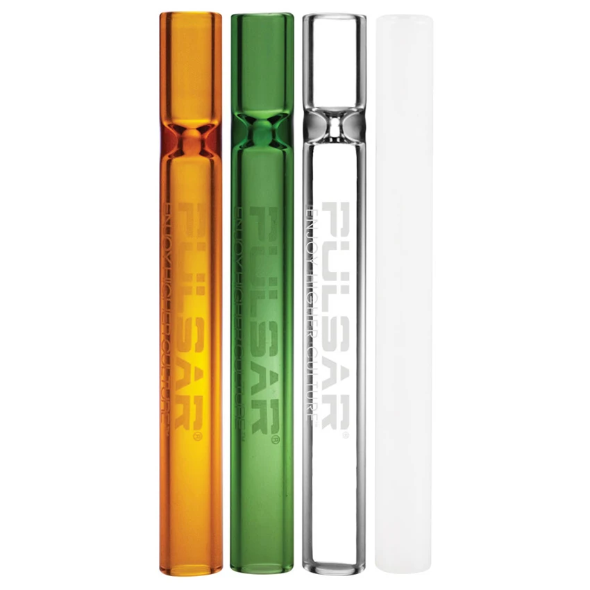 Photograph of product: pulsar glass chillum 4" 100 pk