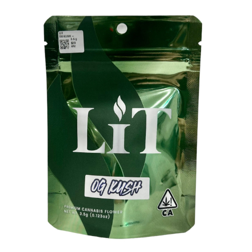 Photograph of product: OG KUSH - 3.5G EMERALD LINE