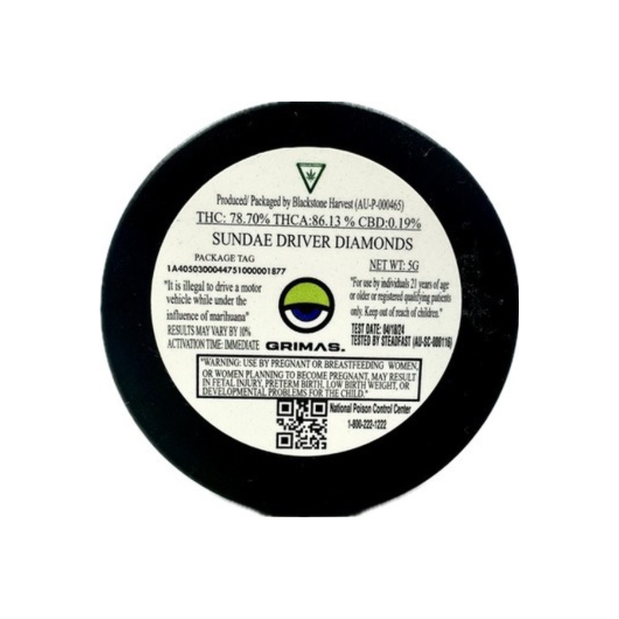 Photograph of product: Grimas - TH-oui  Diamonds - 5G - Sundae Driver