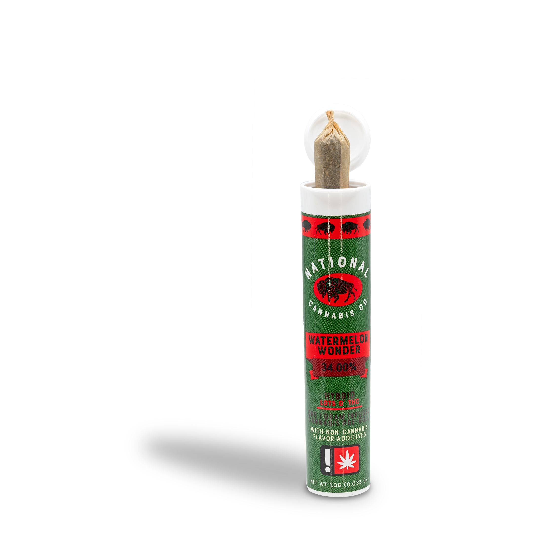 Photograph of product: National Oui'd - Watermelon Wonder Infused Pre-Roll