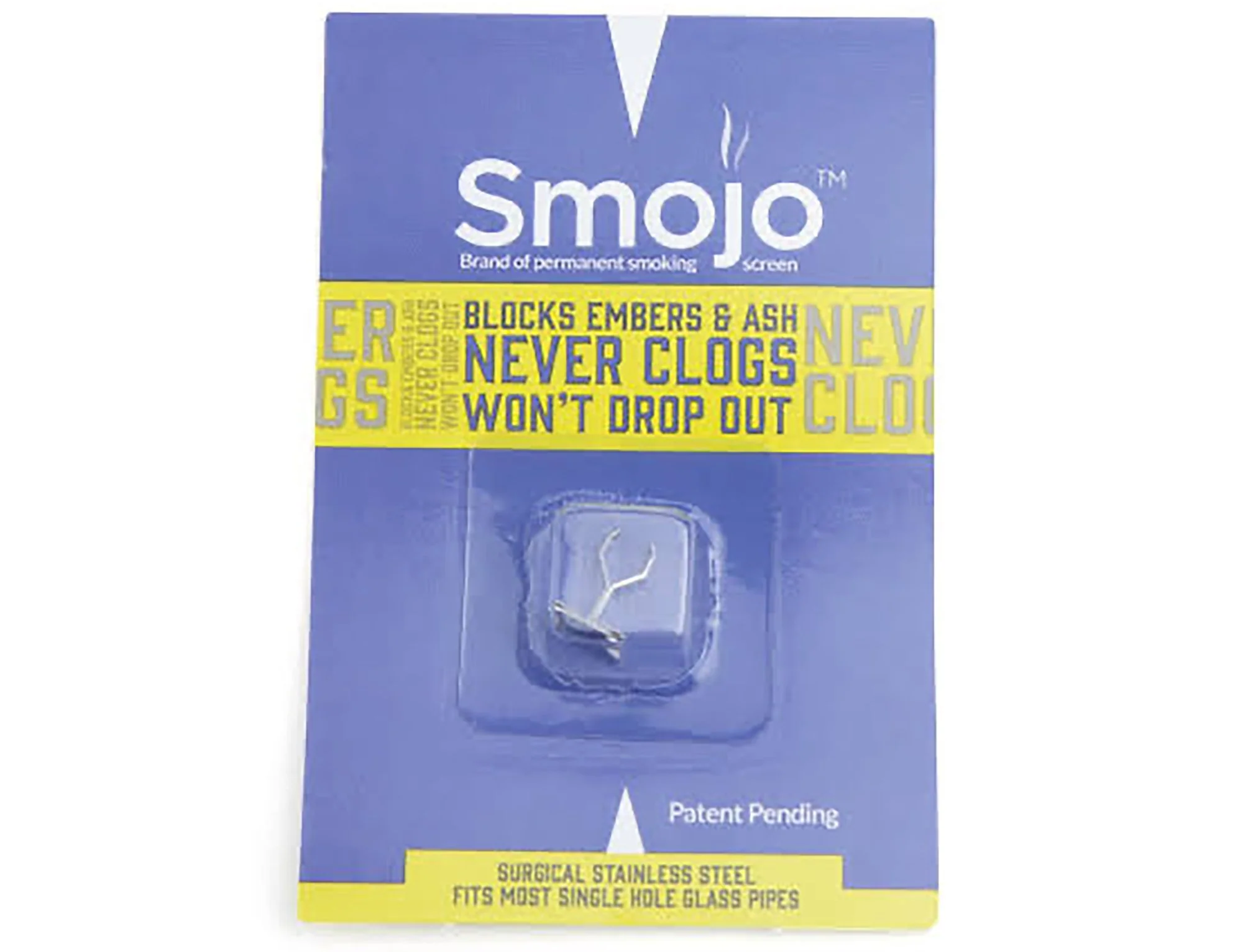Photograph of product: Smojo Permanent Metal Screen For Pipes/Bowls