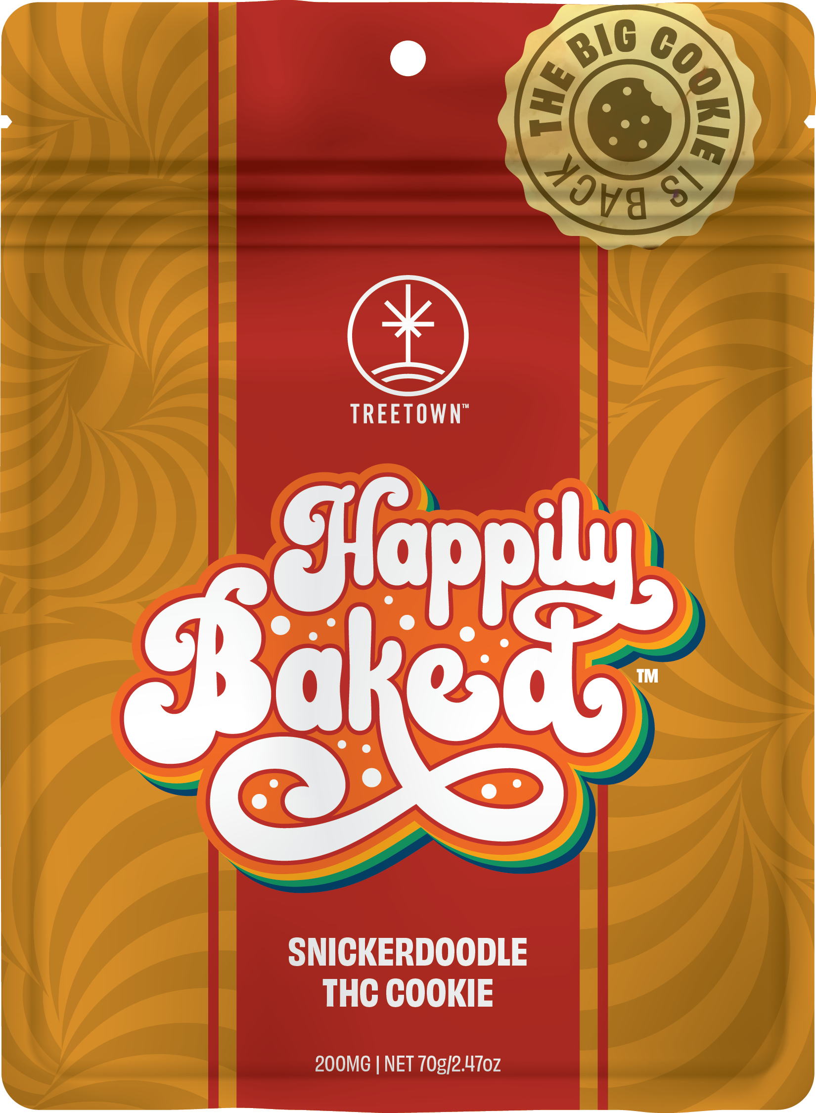 Photograph of product: Cookie 200mg l Snickerdoodle l TreeTown