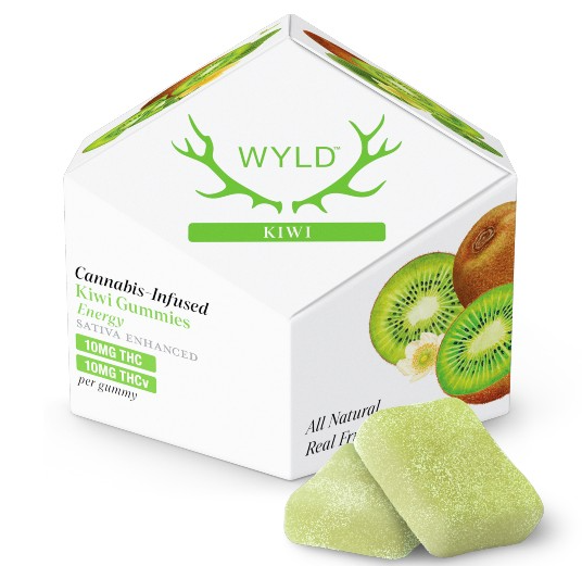 Photograph of product: 1:1 KIWI TH-ouiV GUMMIES 10 PACK - 100 MG