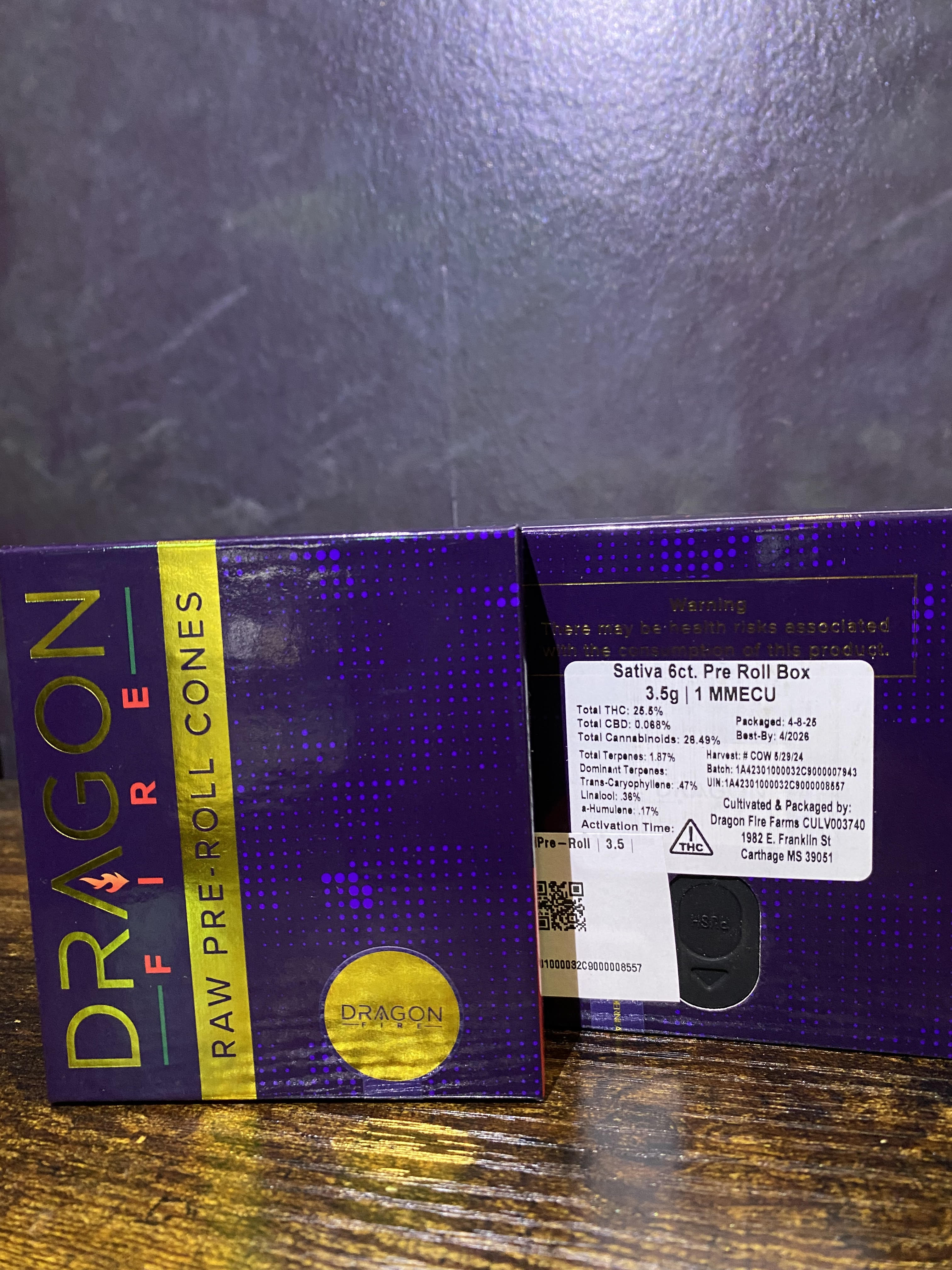 Photograph of product: Oui'd Pre-Roll | 3.5 | DF