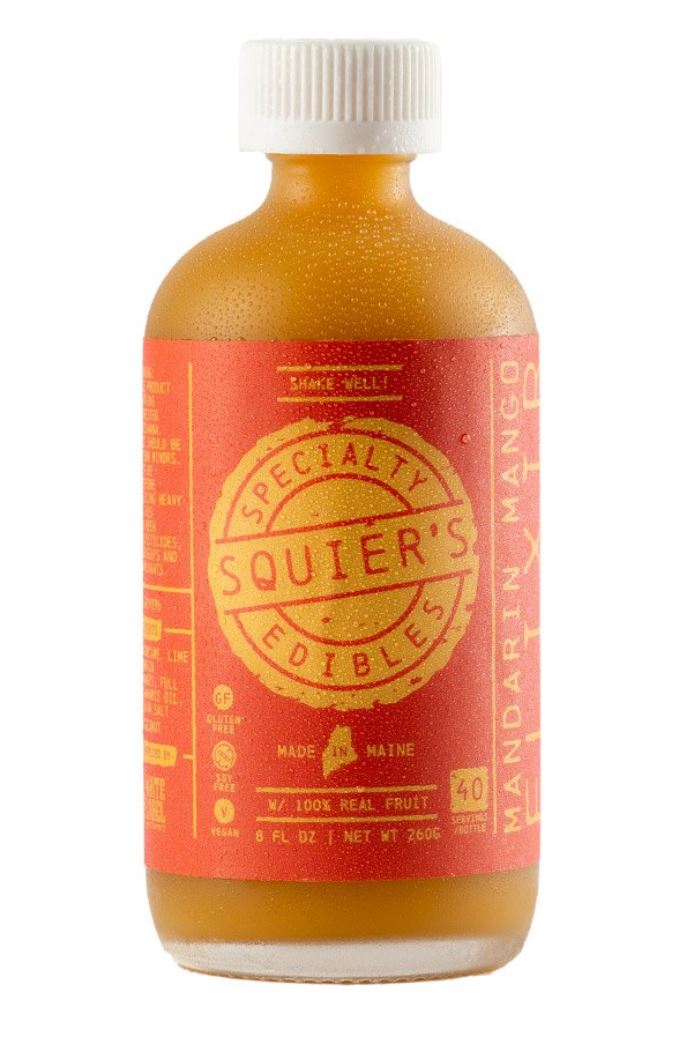 Photograph of product: Squiers Mandarin Mango 100mg 1 Hitter