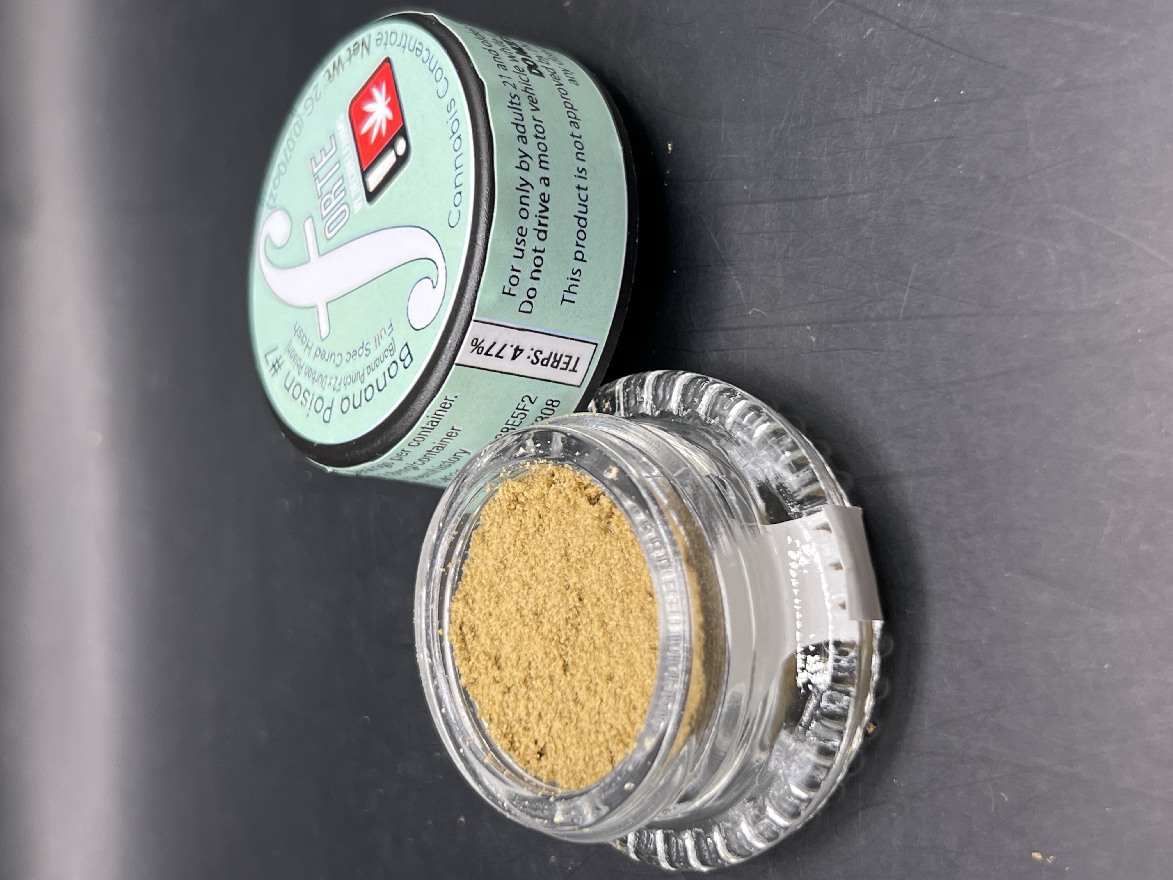 Photograph of product: Forte Banana Poison Cured au chocolat