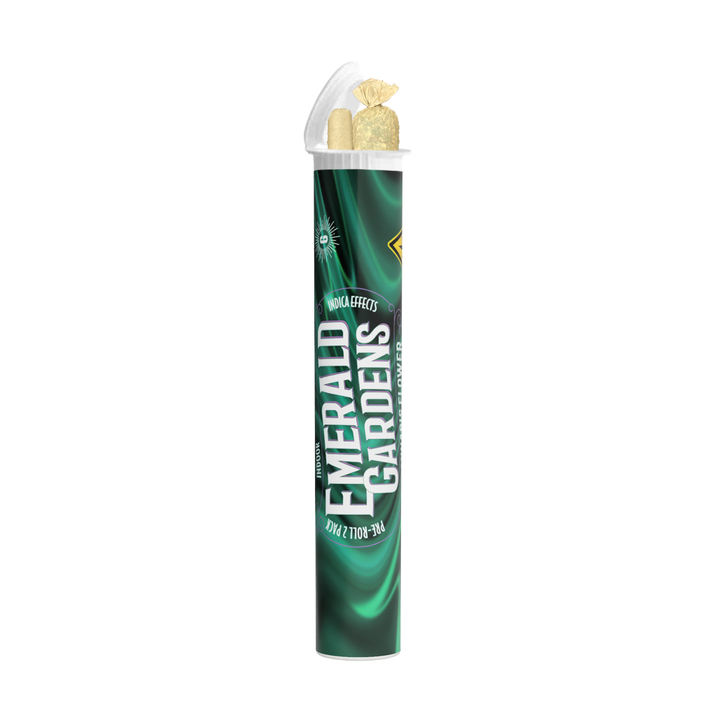 Photograph of product: Emerald Gardens Flower Pre-Roll Gushers (10pk)