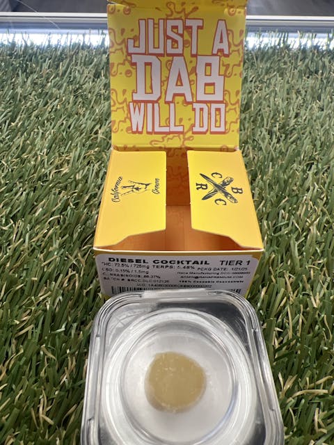 Photograph of product: DIESEL COCKTAIL 1G ROSIN - 