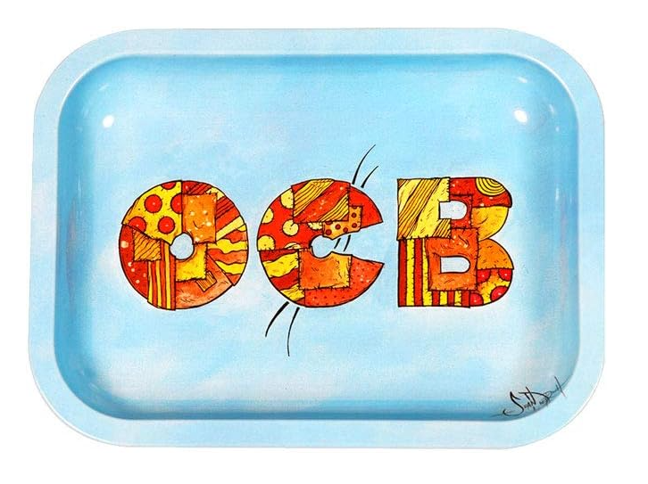 Photograph of product: OCB | Limited Edition Rolling Tray: "Patchwork"