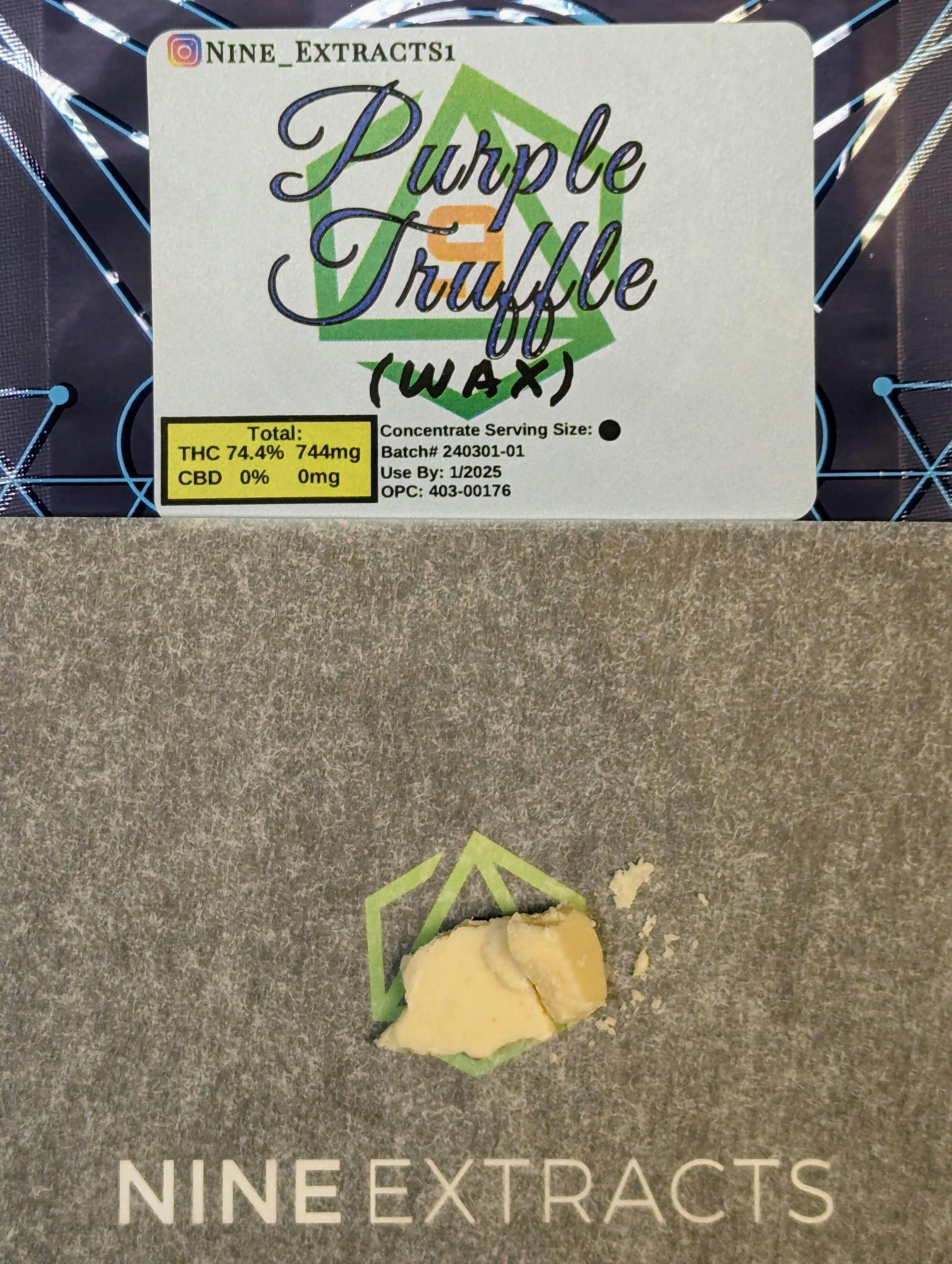 Photograph of product: Nine Extracts - Purple Truffle Wax
